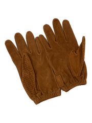 Vintage Fendi Suede Leather Driving Gloves