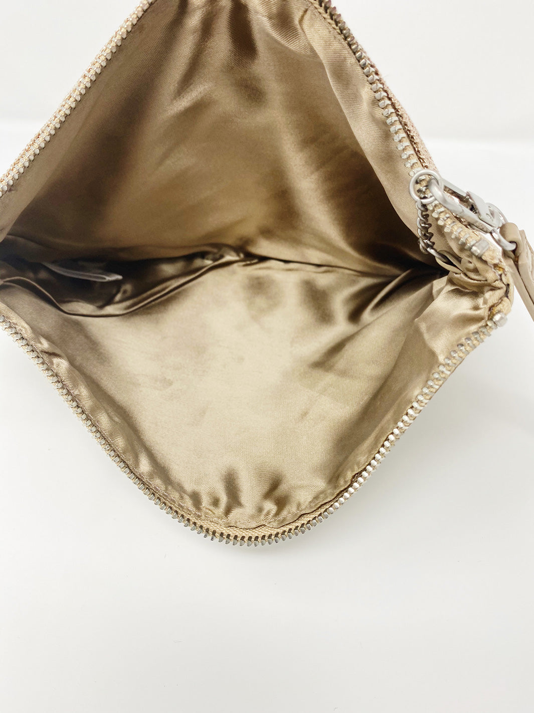 Herve Leger Nude Soft Clutch – Flower Moon Boutique